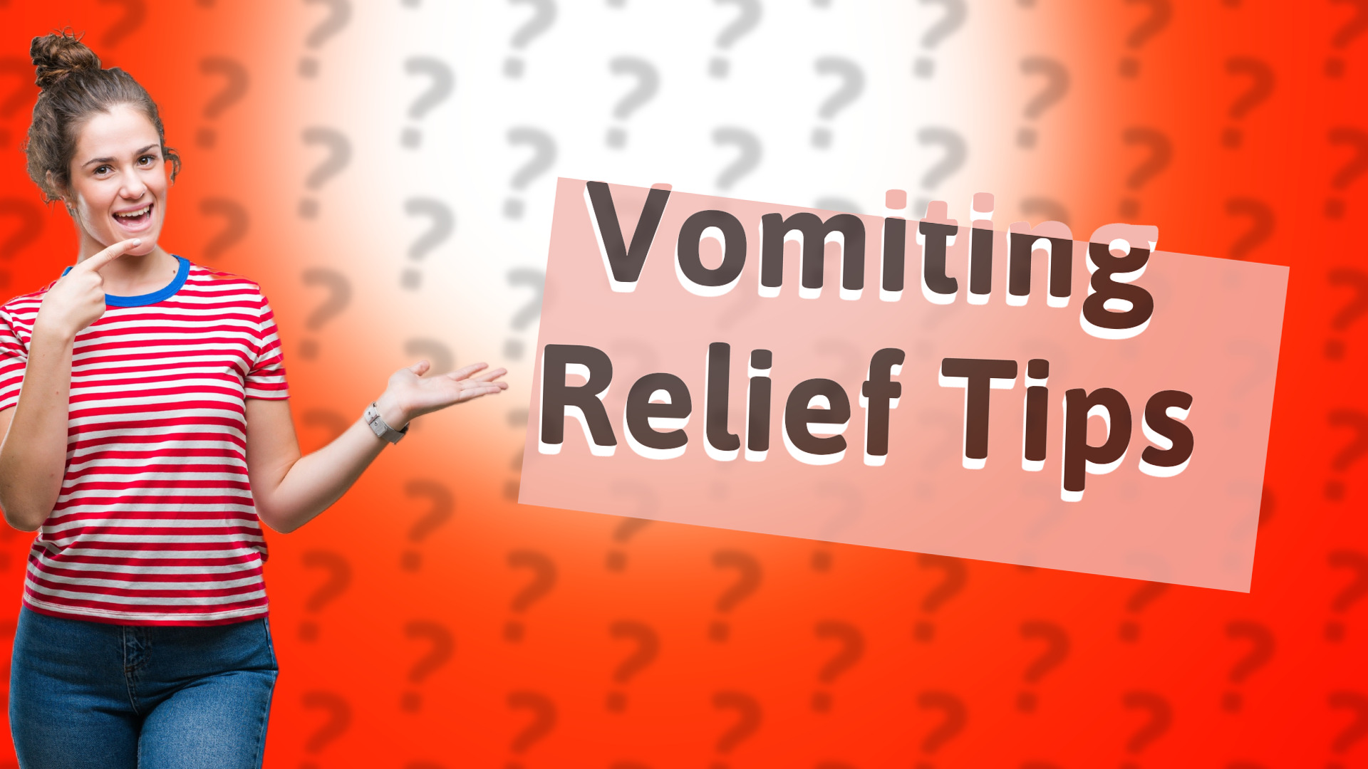 Vomiting Relief Tips