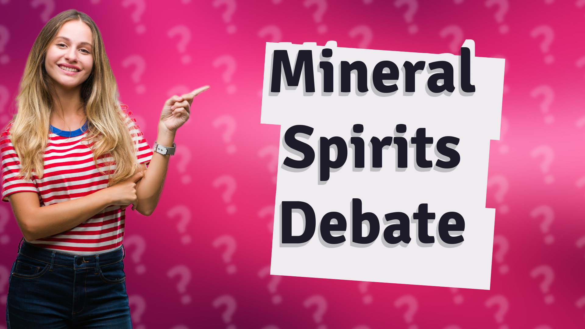 Mineral Spirits Debate