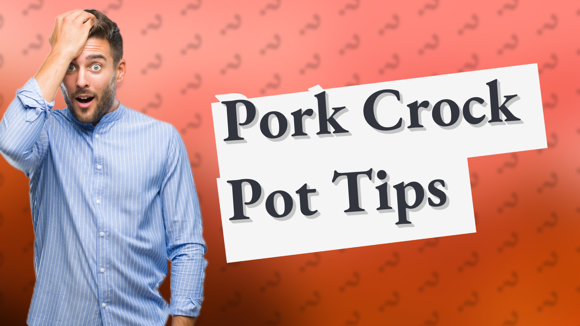 Pork Crock Pot Tips