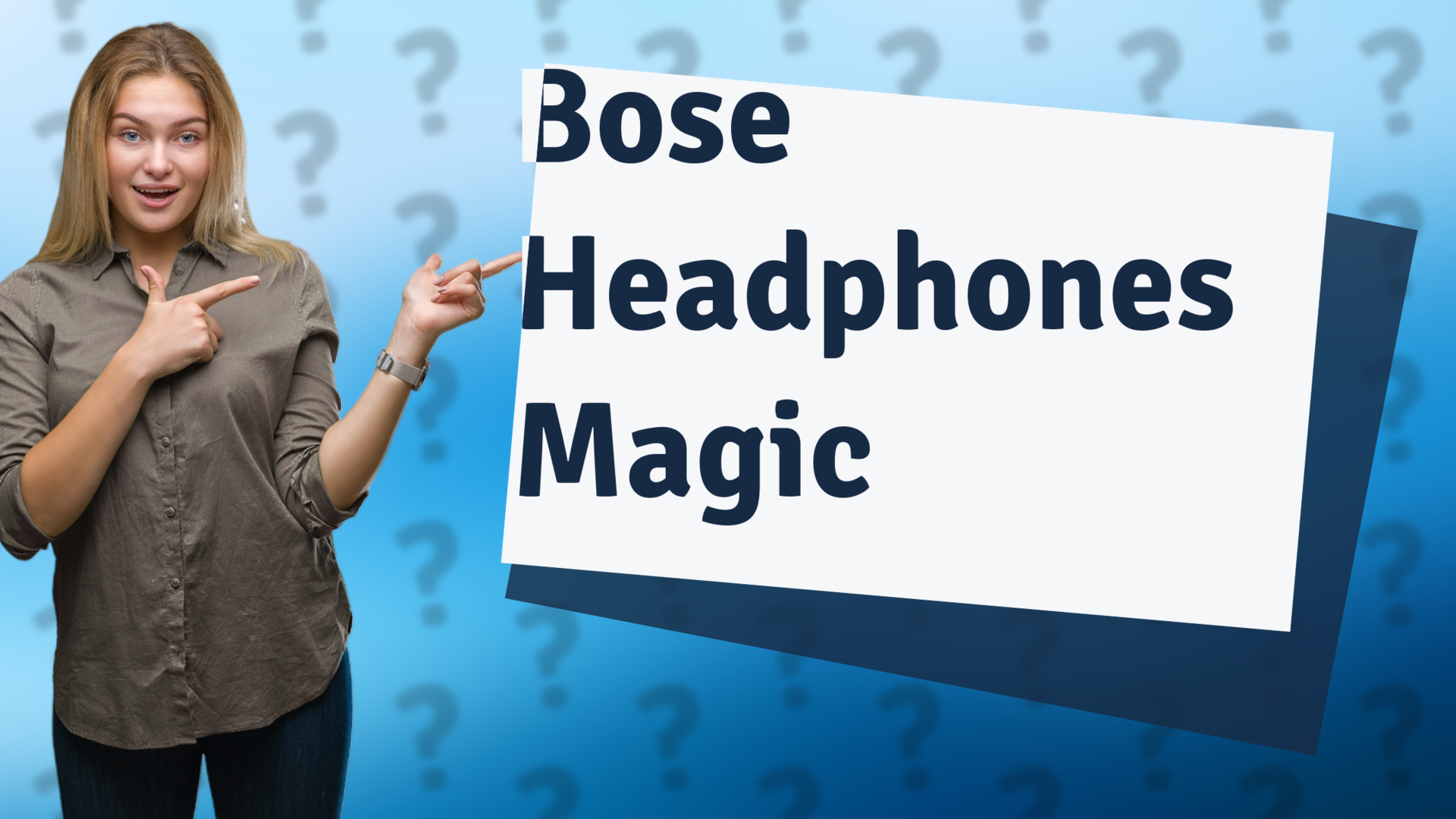 Bose Headphones Magic