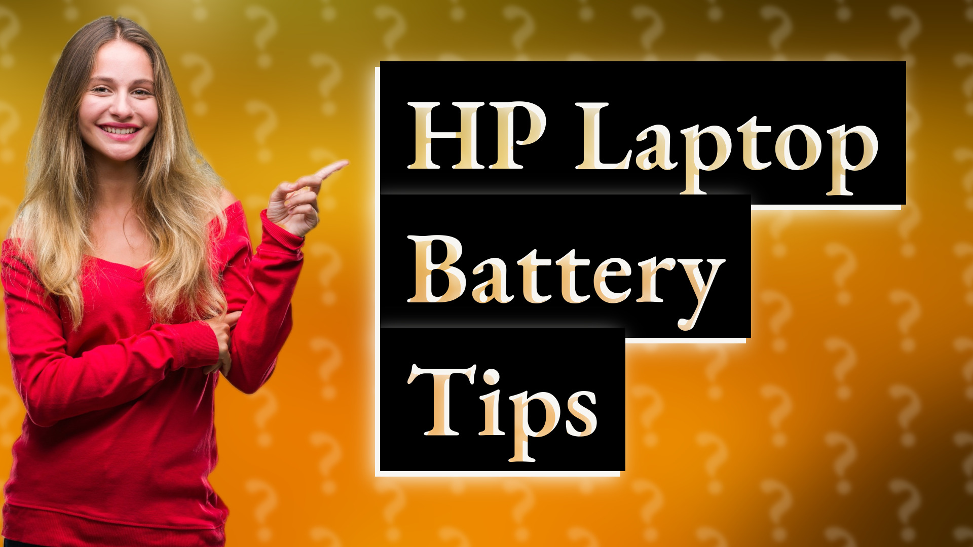 HP Laptop Battery Tips
