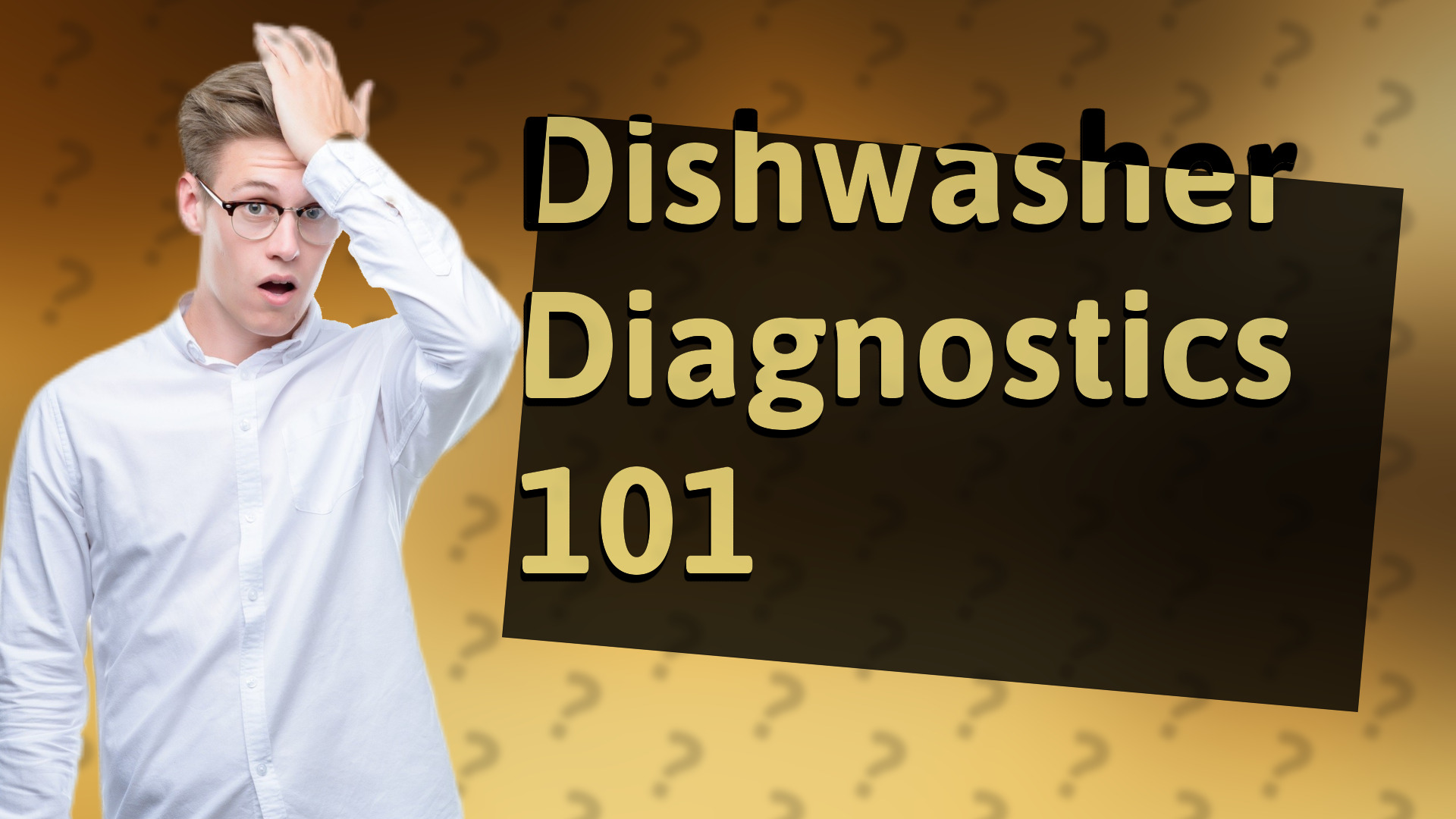 Dishwasher Diagnostics 101
