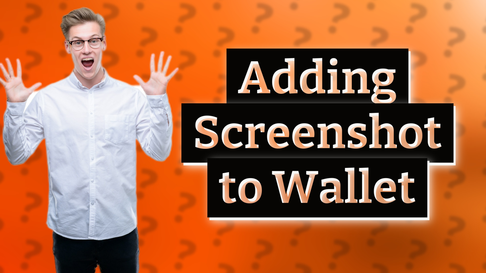 Adding Screenshot to Wallet