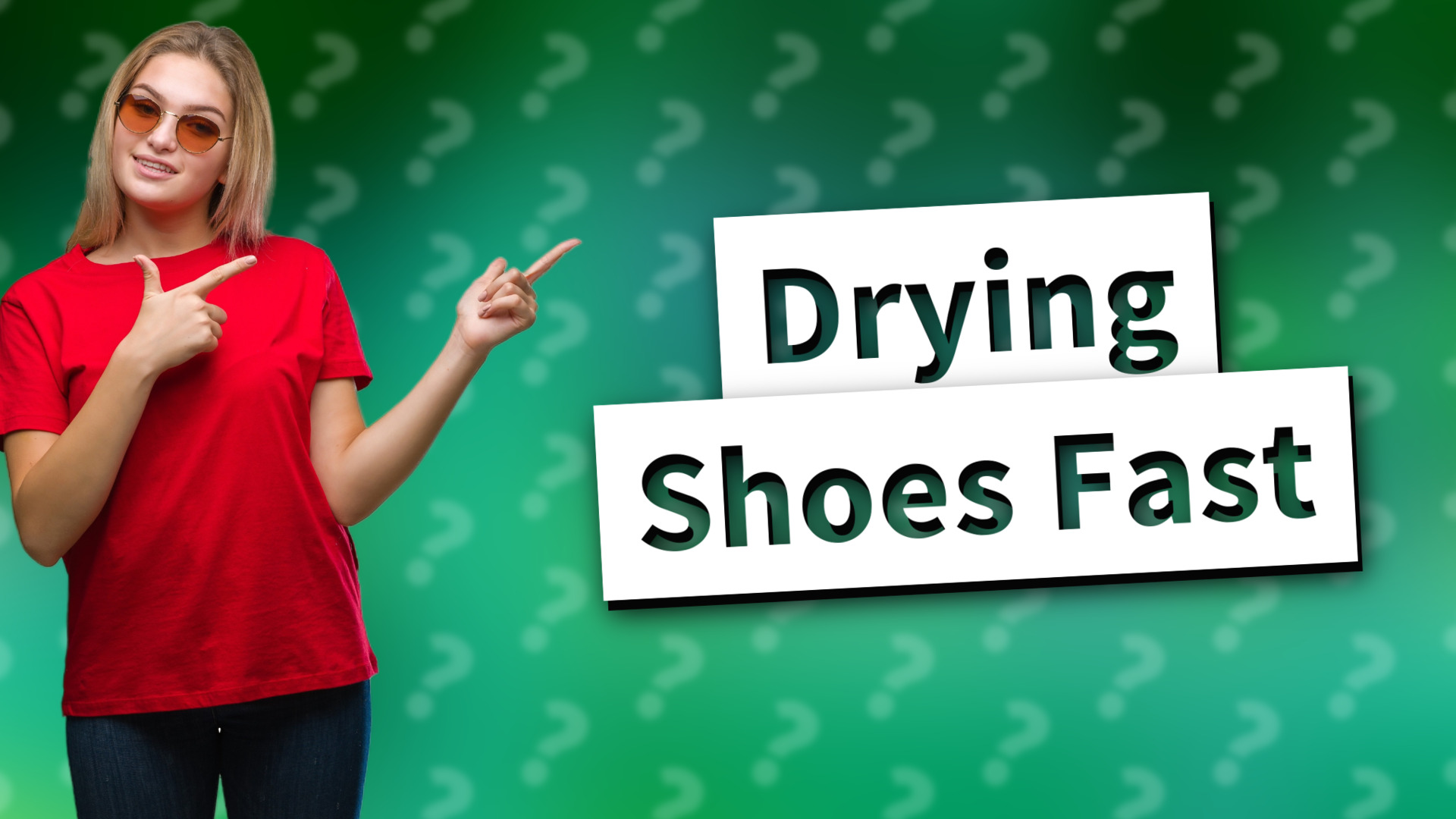 Drying Shoes Fast