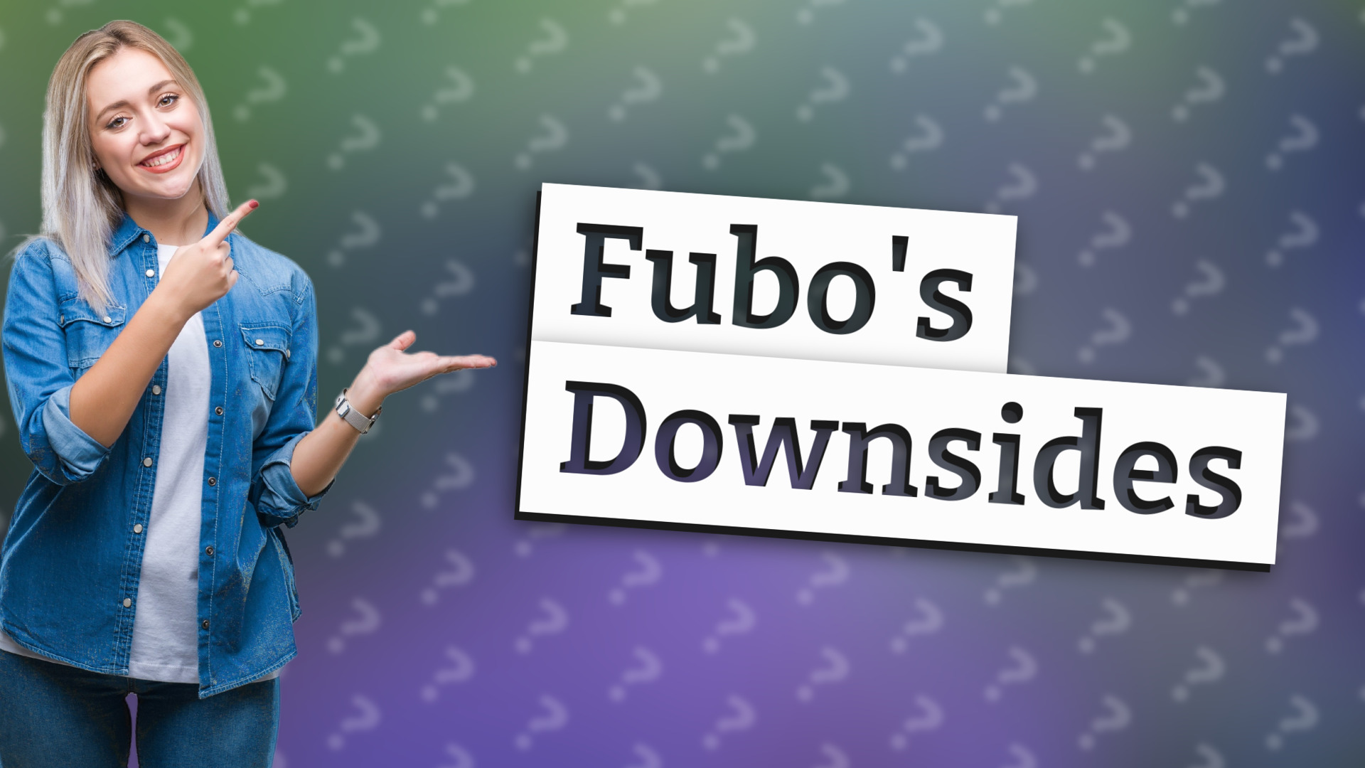 Fubo's Downsides