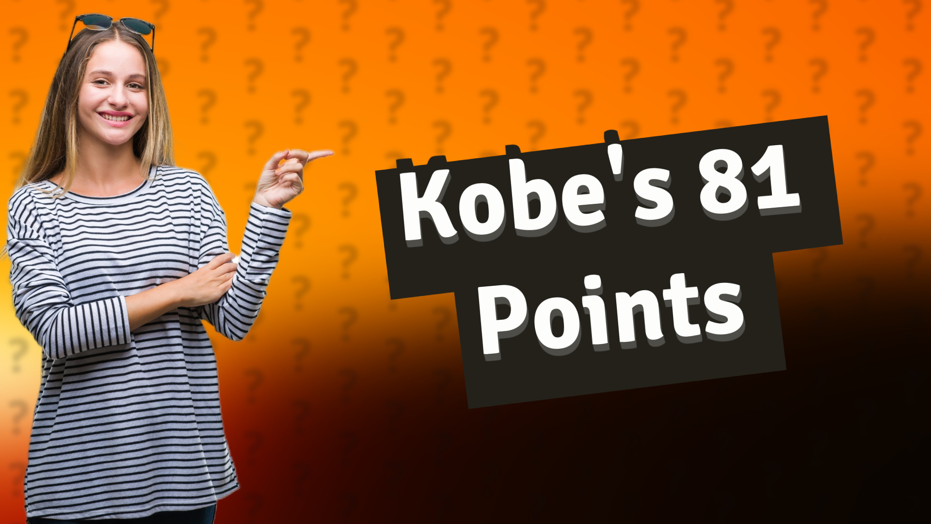 Kobe's 81 Points