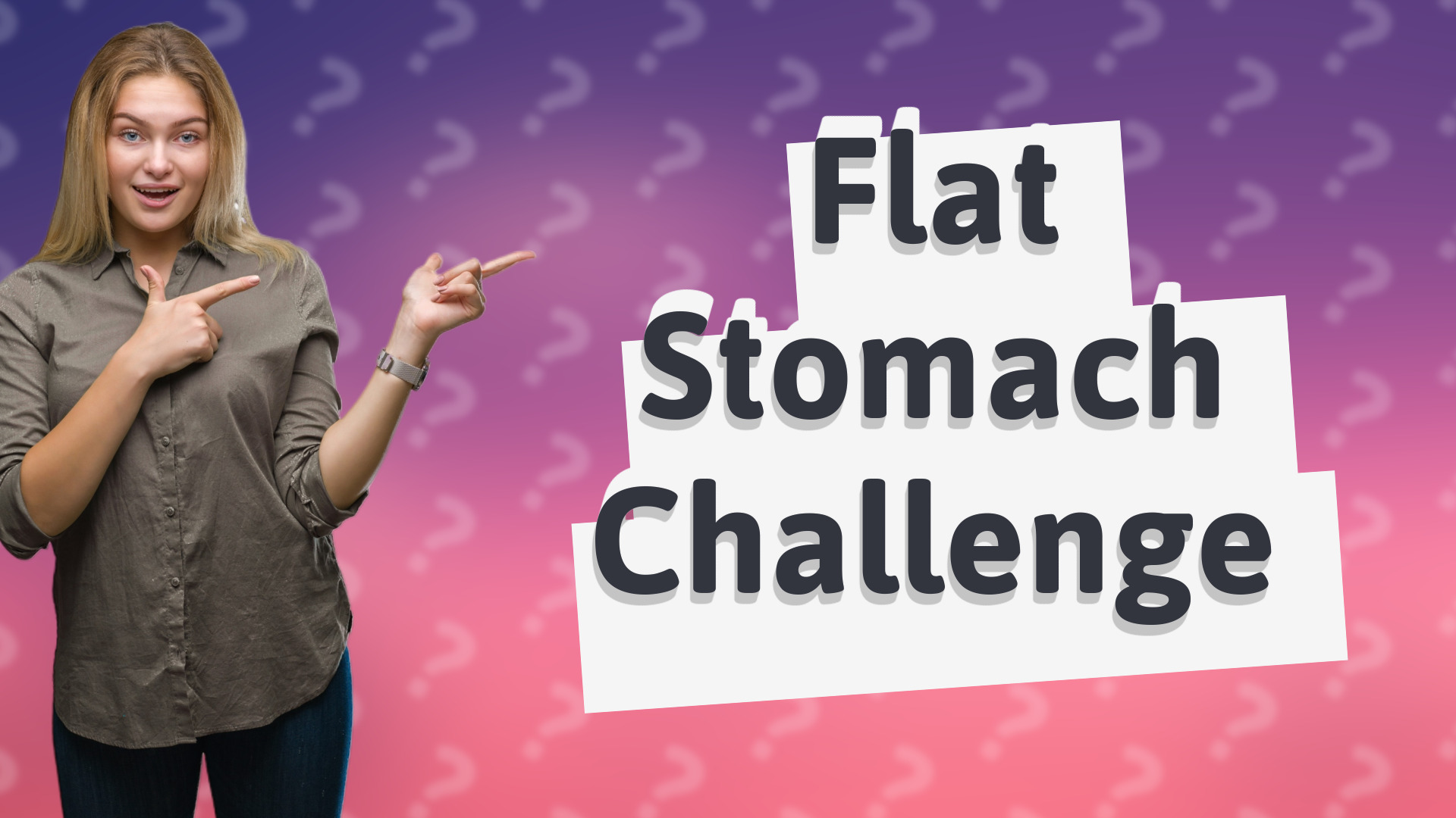 Flat Stomach Challenge