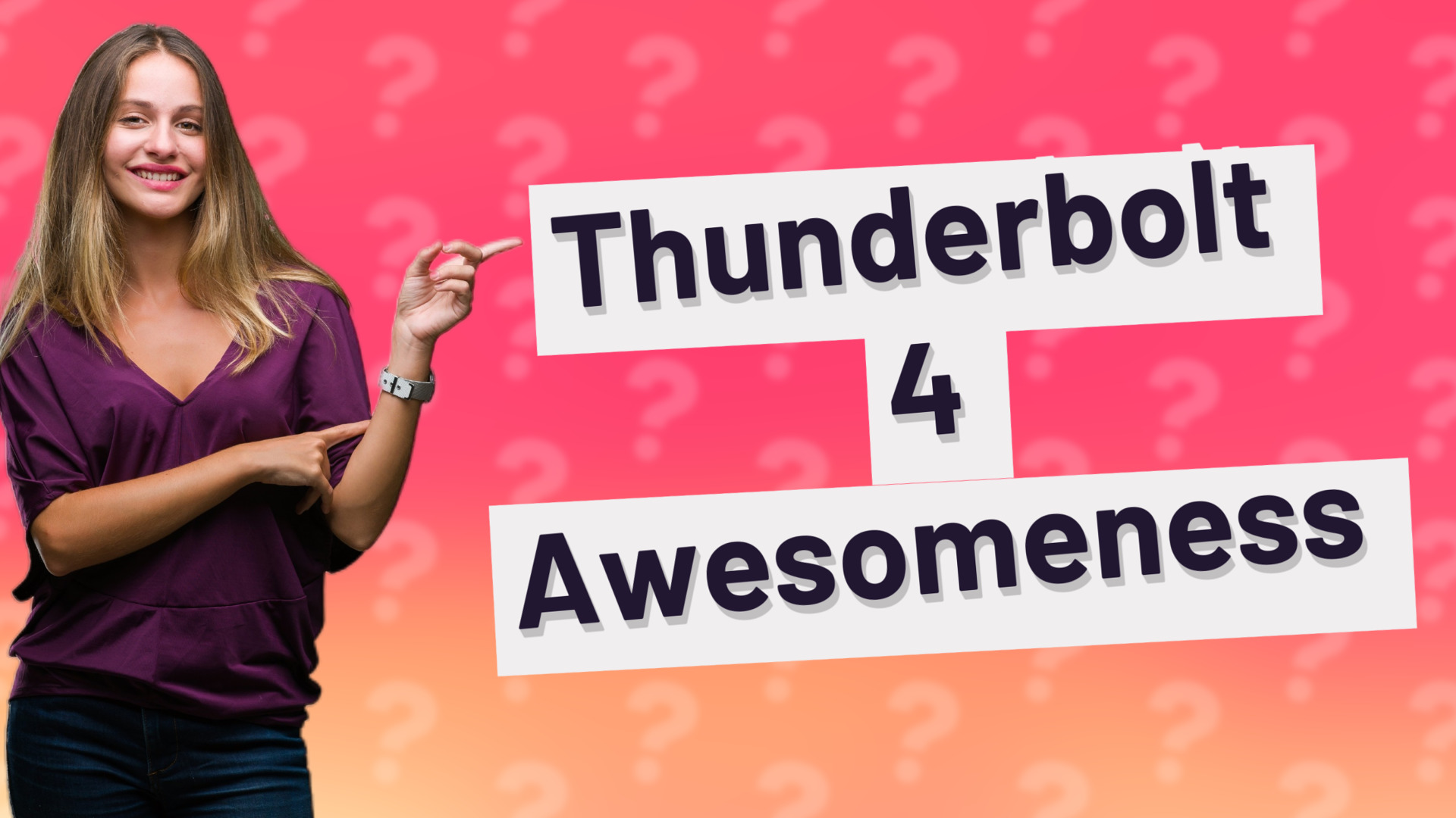 Thunderbolt 4 Awesomeness
