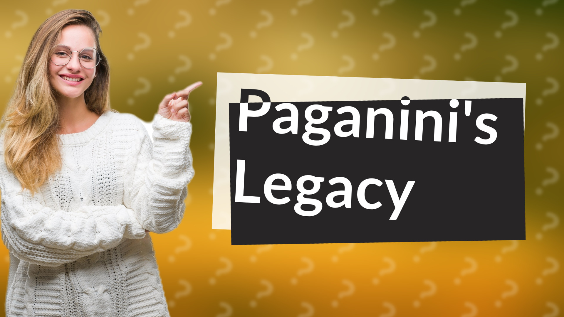Paganini's Legacy