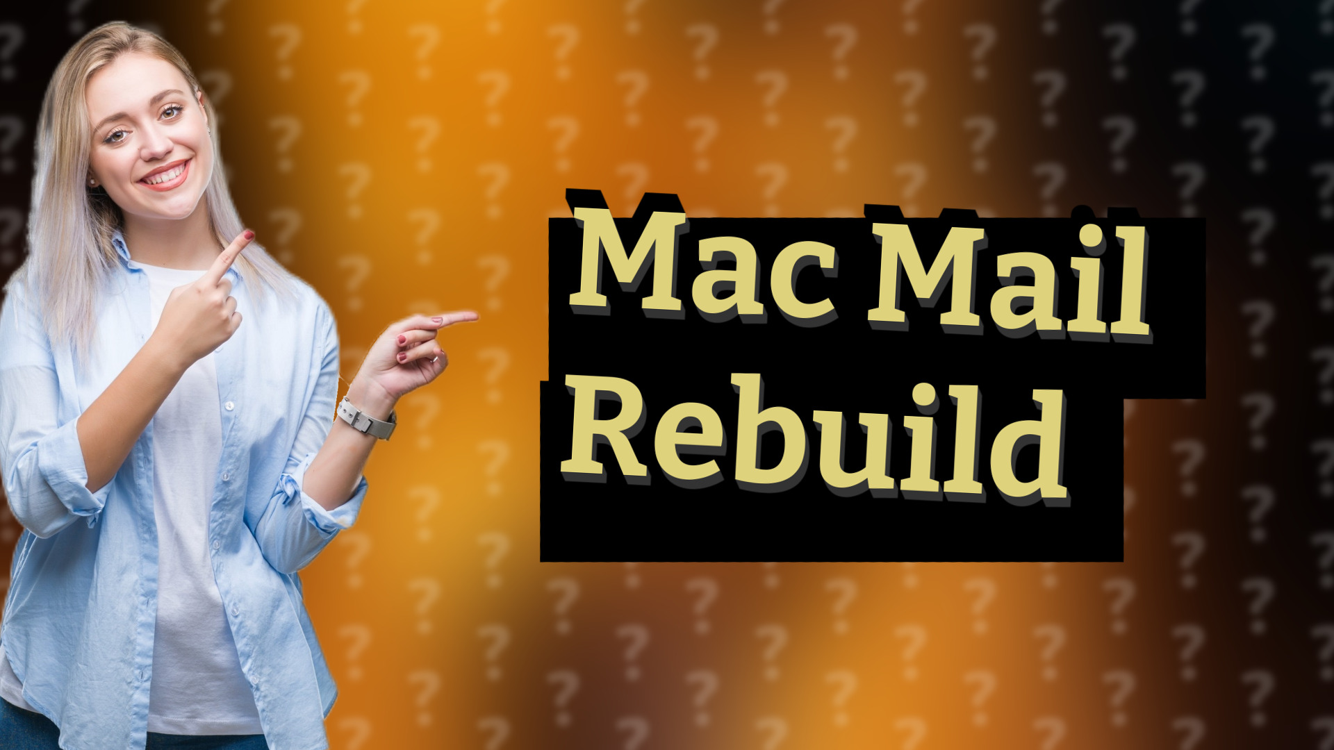Mac Mail Rebuild