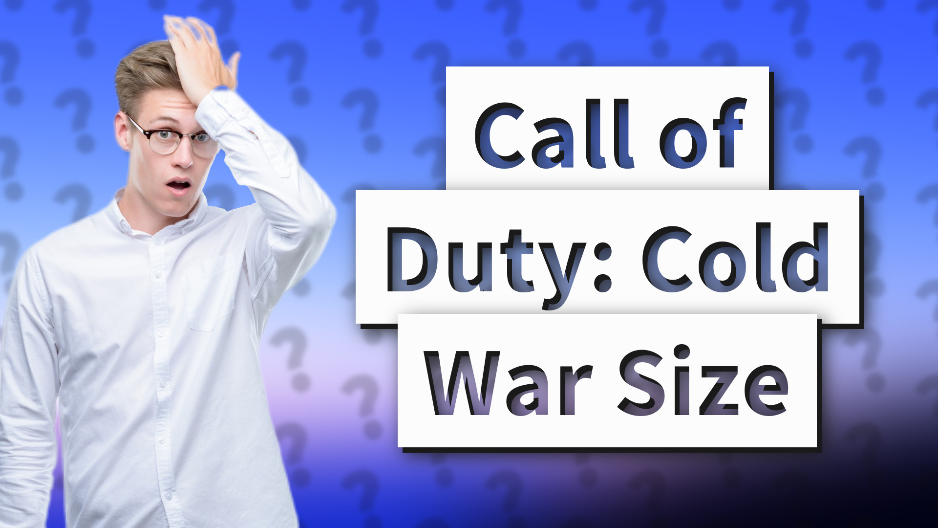 Call of Duty: Cold War Size