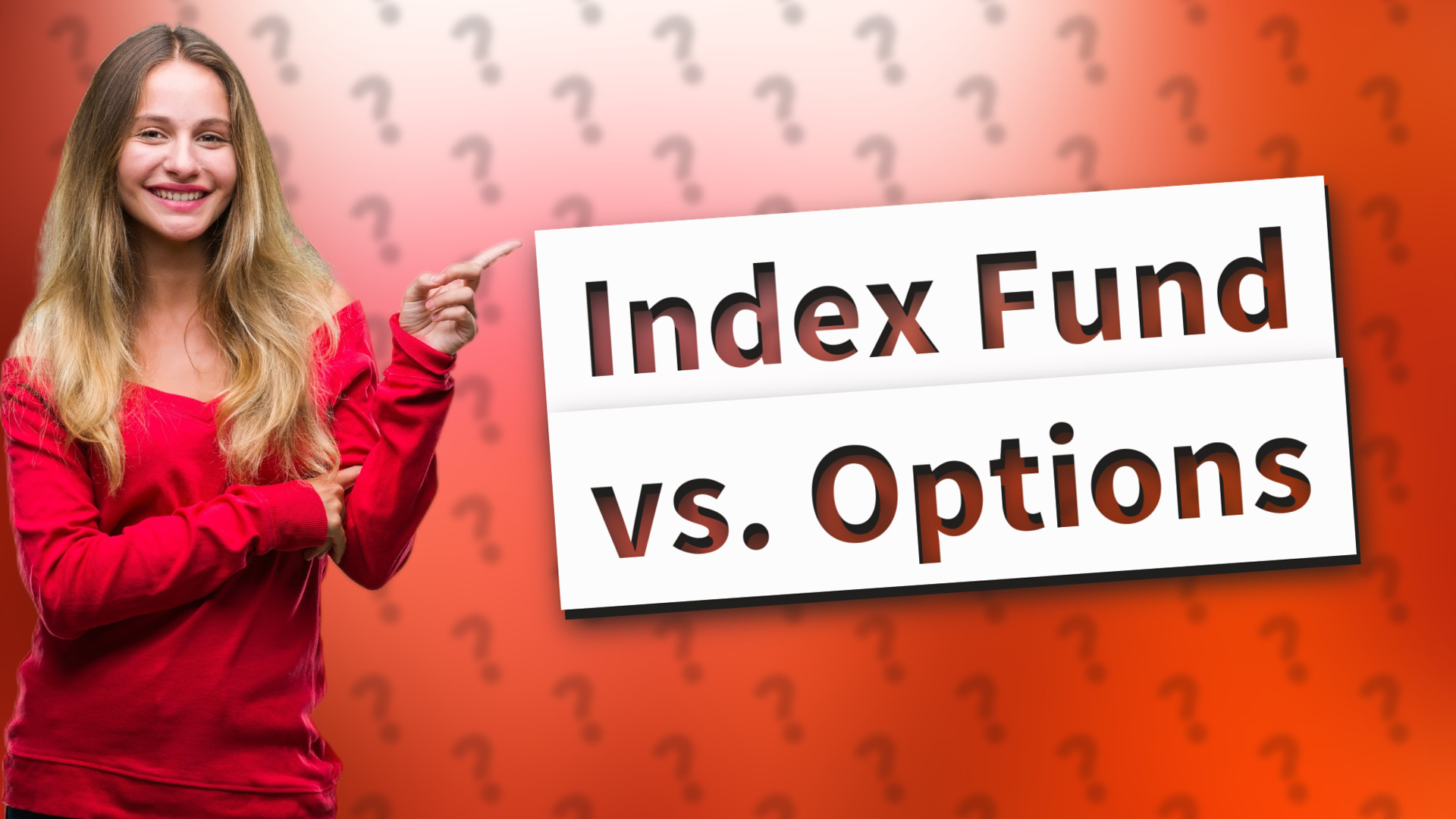 Index Fund vs. Options