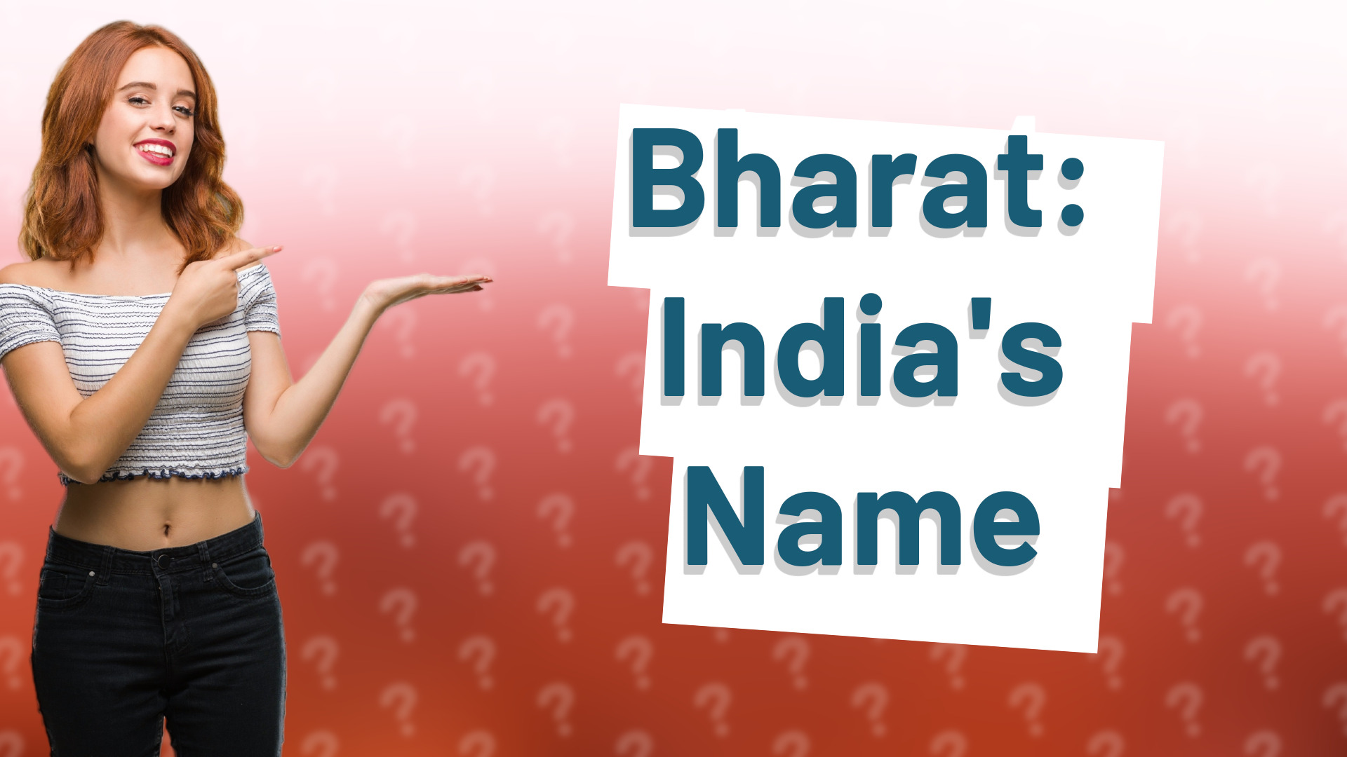 Bharat: India's Name