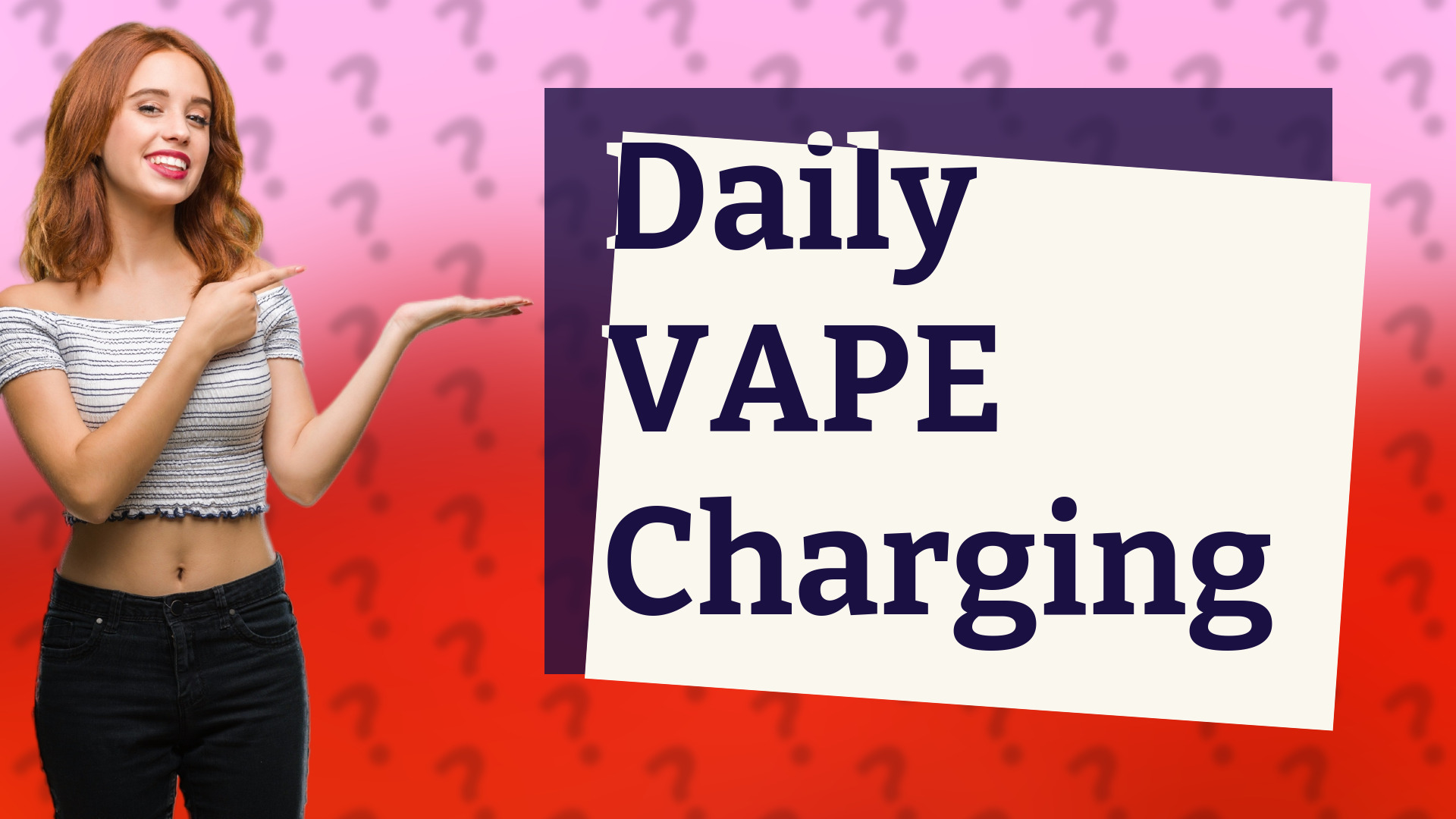Daily VAPE Charging