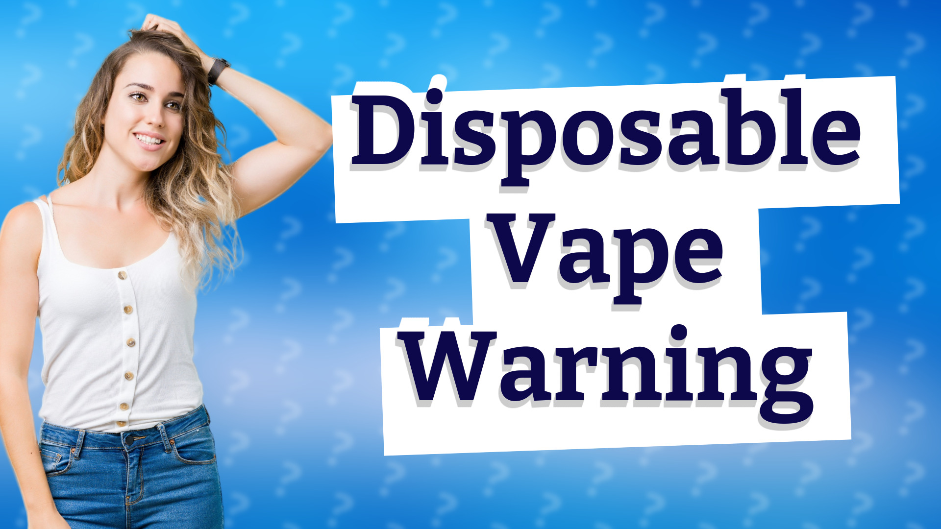 Disposable Vape Warning