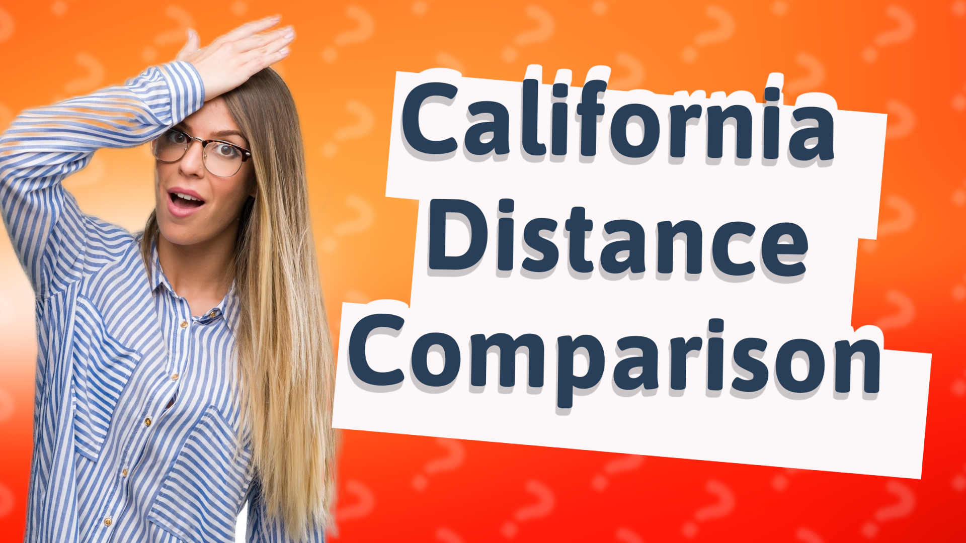 California Distance Comparison