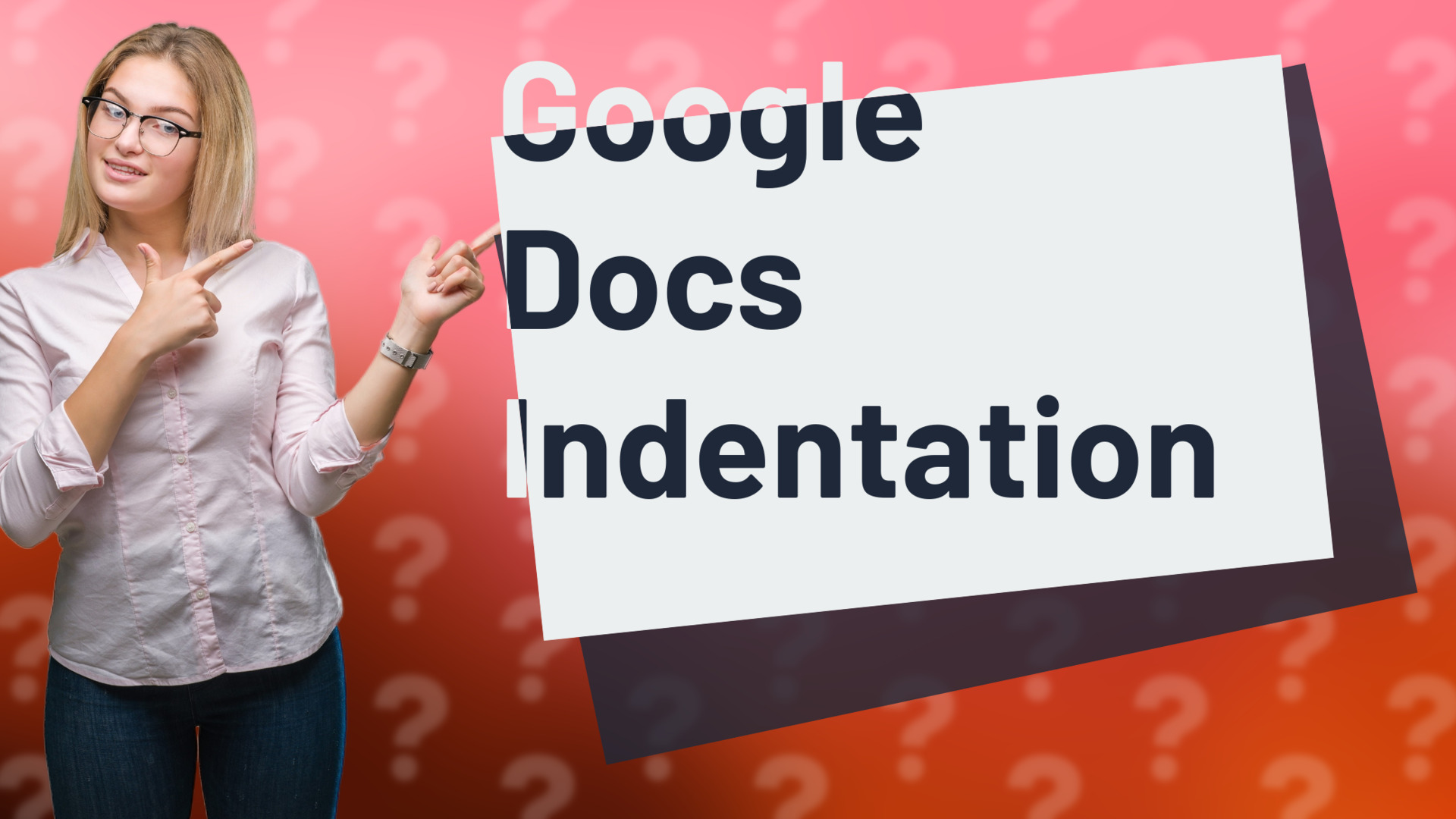 Google Docs Indentation