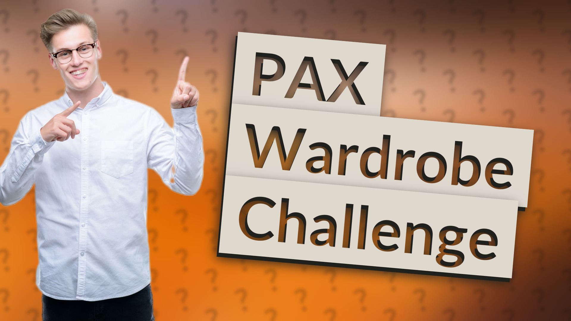 PAX Wardrobe Challenge
