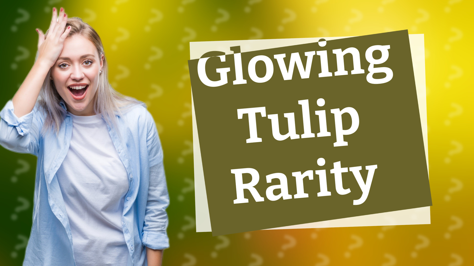 Glowing Tulip Rarity