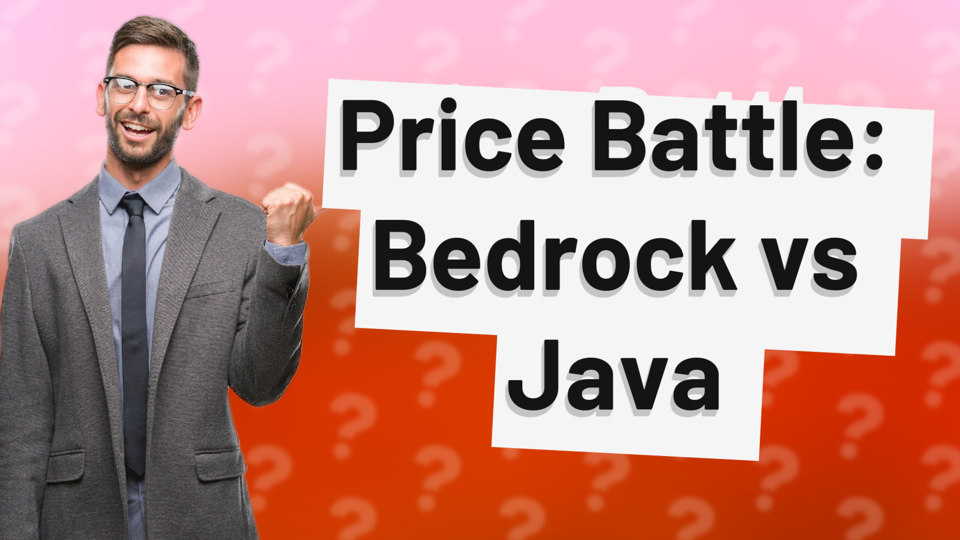 Price Battle: Bedrock vs Java