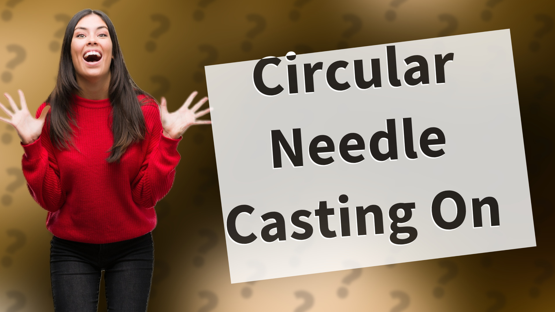 Circular Needle Casting On