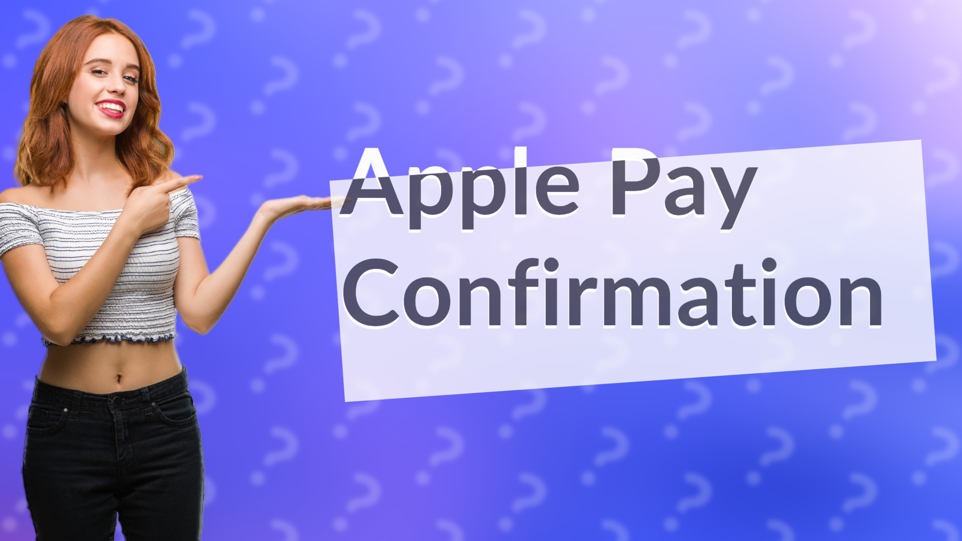 Apple Pay Confirmation
