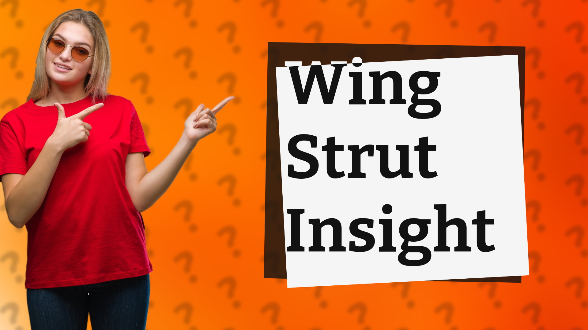 Wing Strut Insight