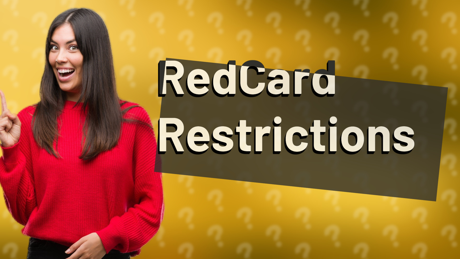 RedCard Restrictions