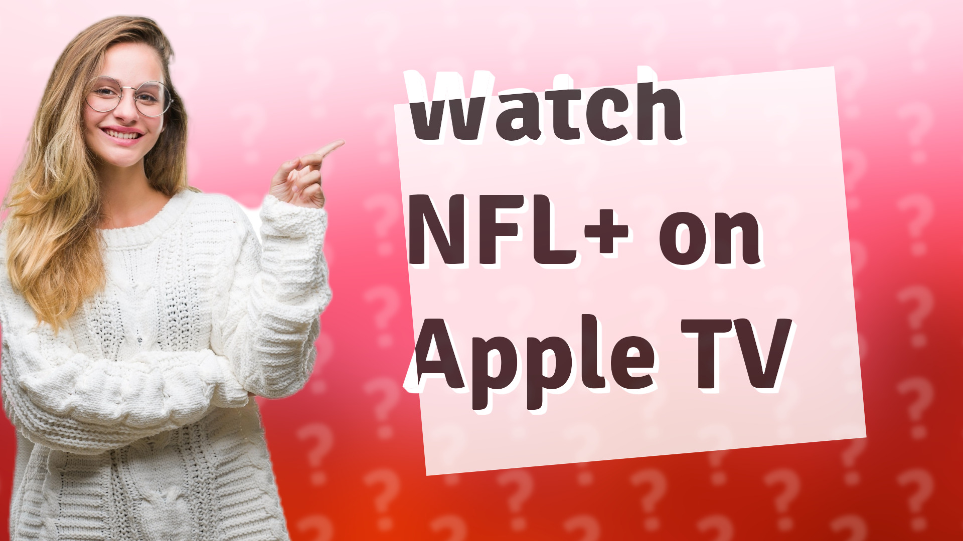 Watch NFL+ on Apple TV