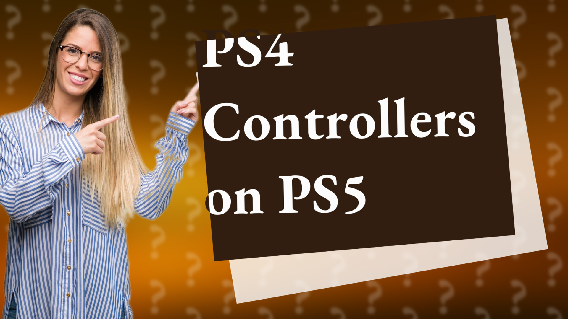 PS4 Controllers on PS5