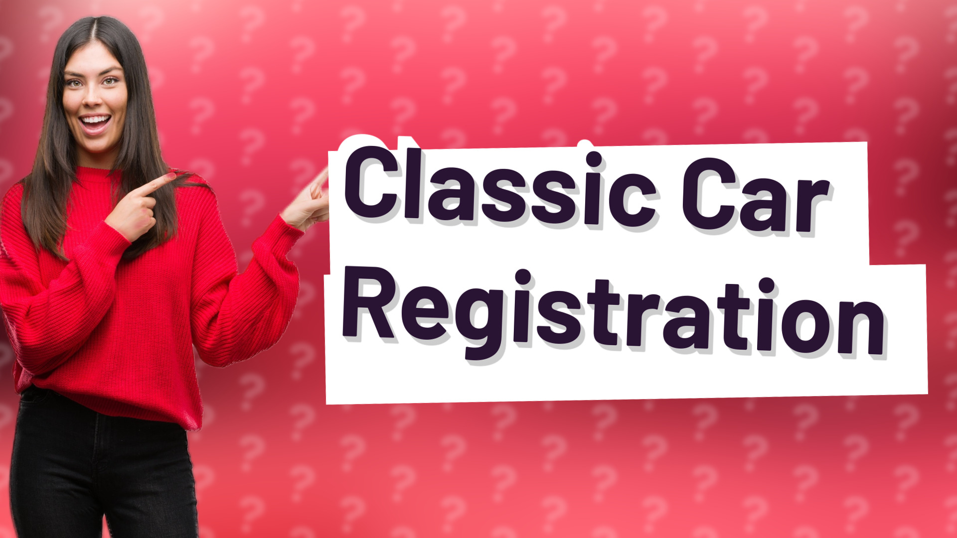 Classic Car Registration