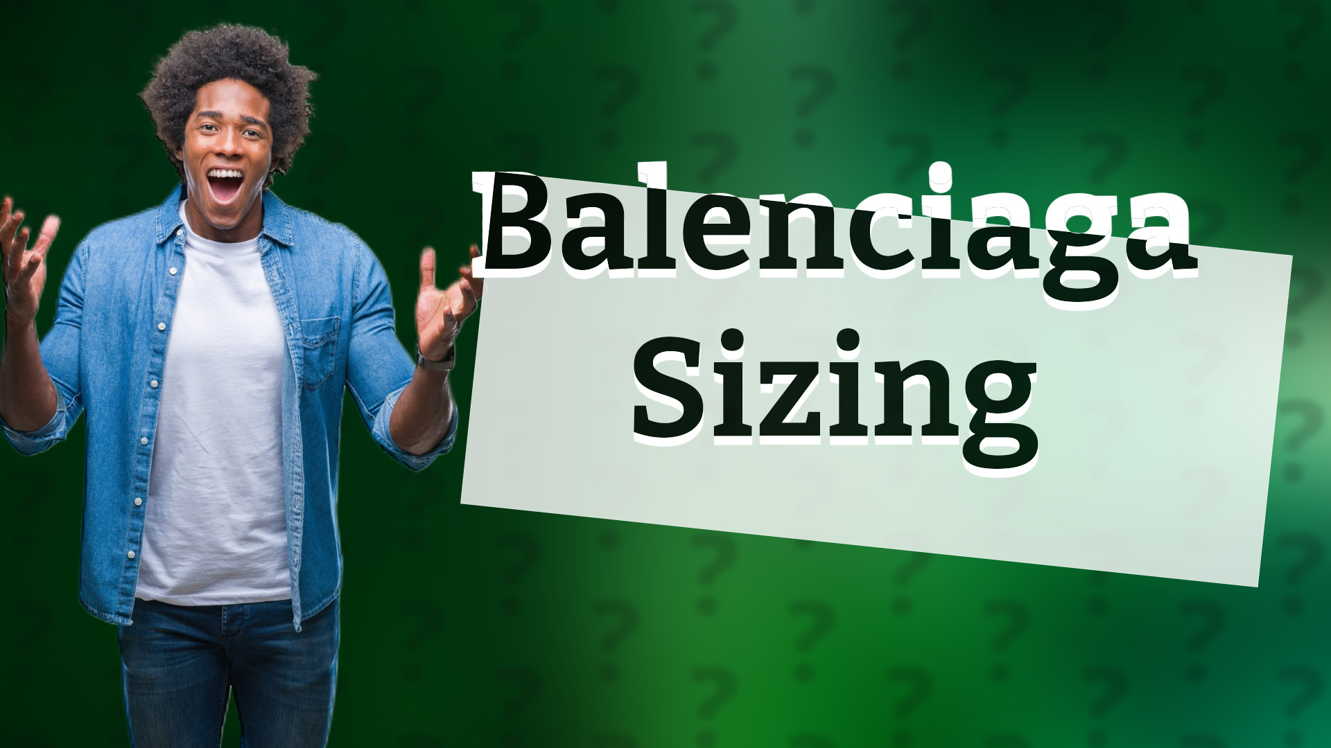 Balenciaga Sizing