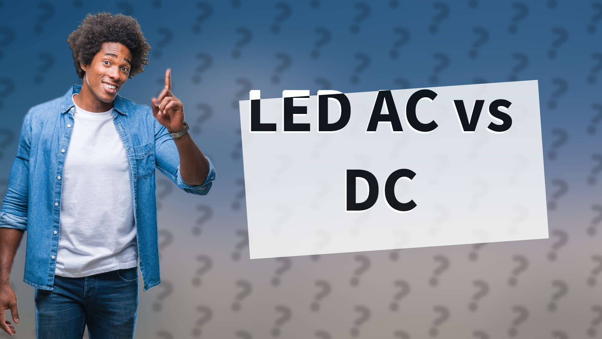 LED AC vs DC