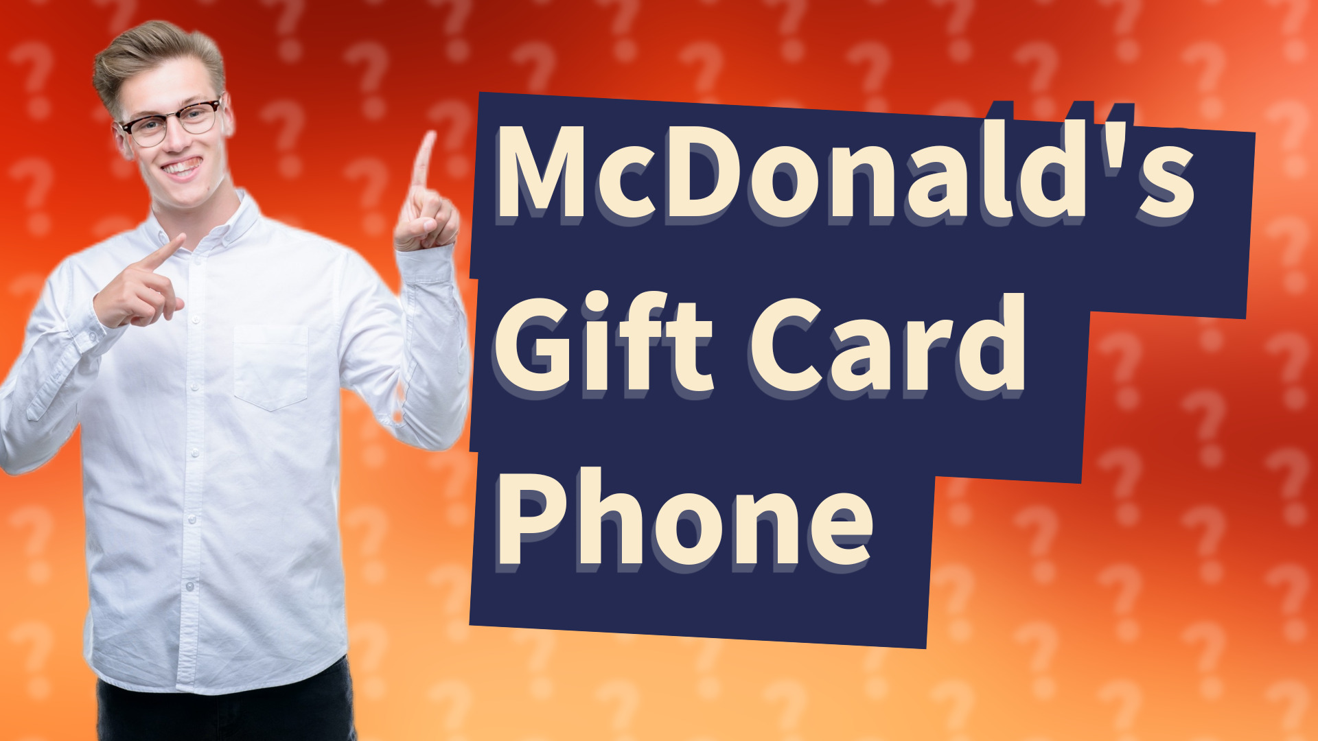 McDonald's Gift Card Phone