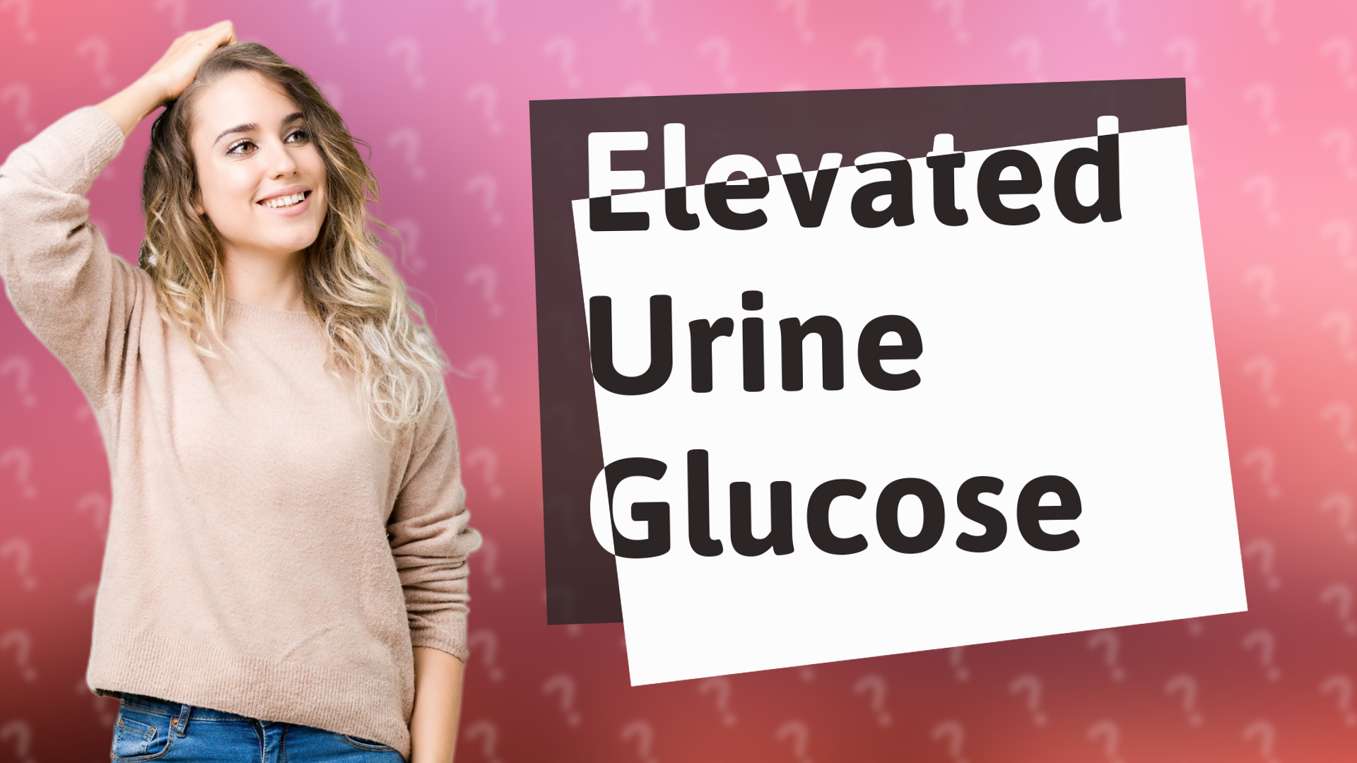 Elevated Urine Glucose