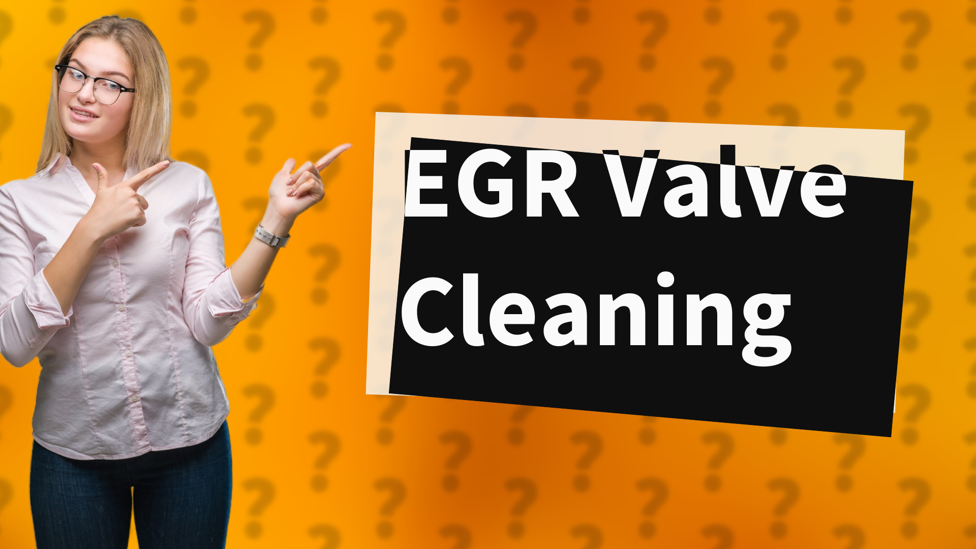 EGR Valve Cleaning
