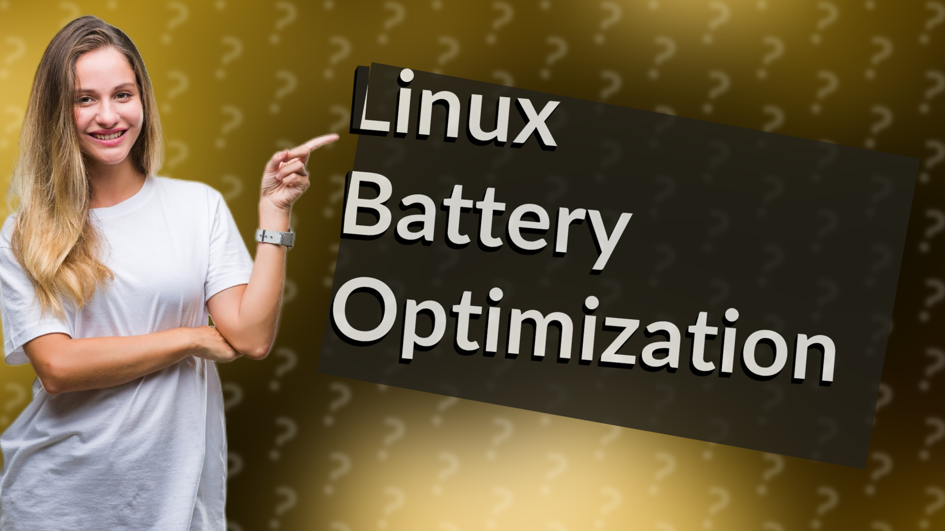 Linux Battery Optimization