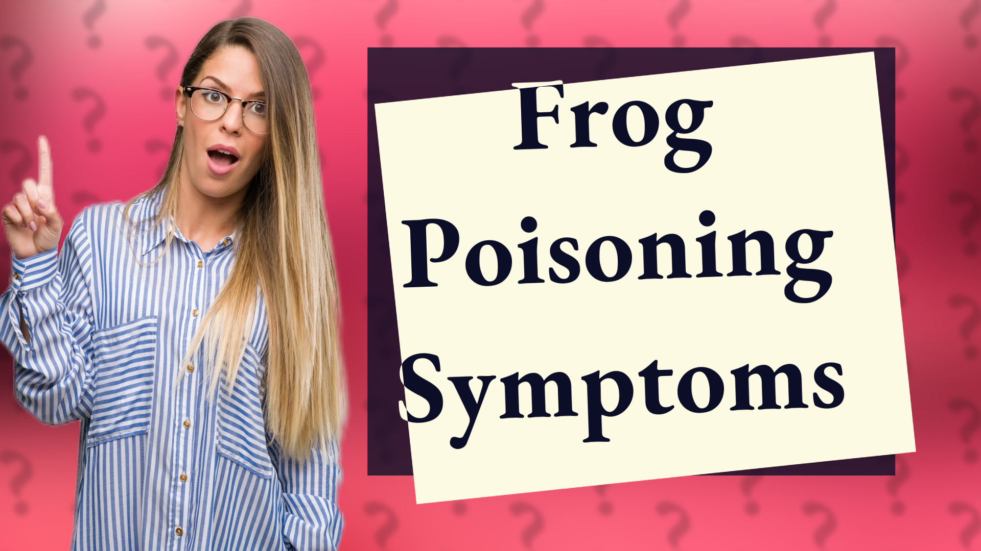 Frog Poisoning Symptoms