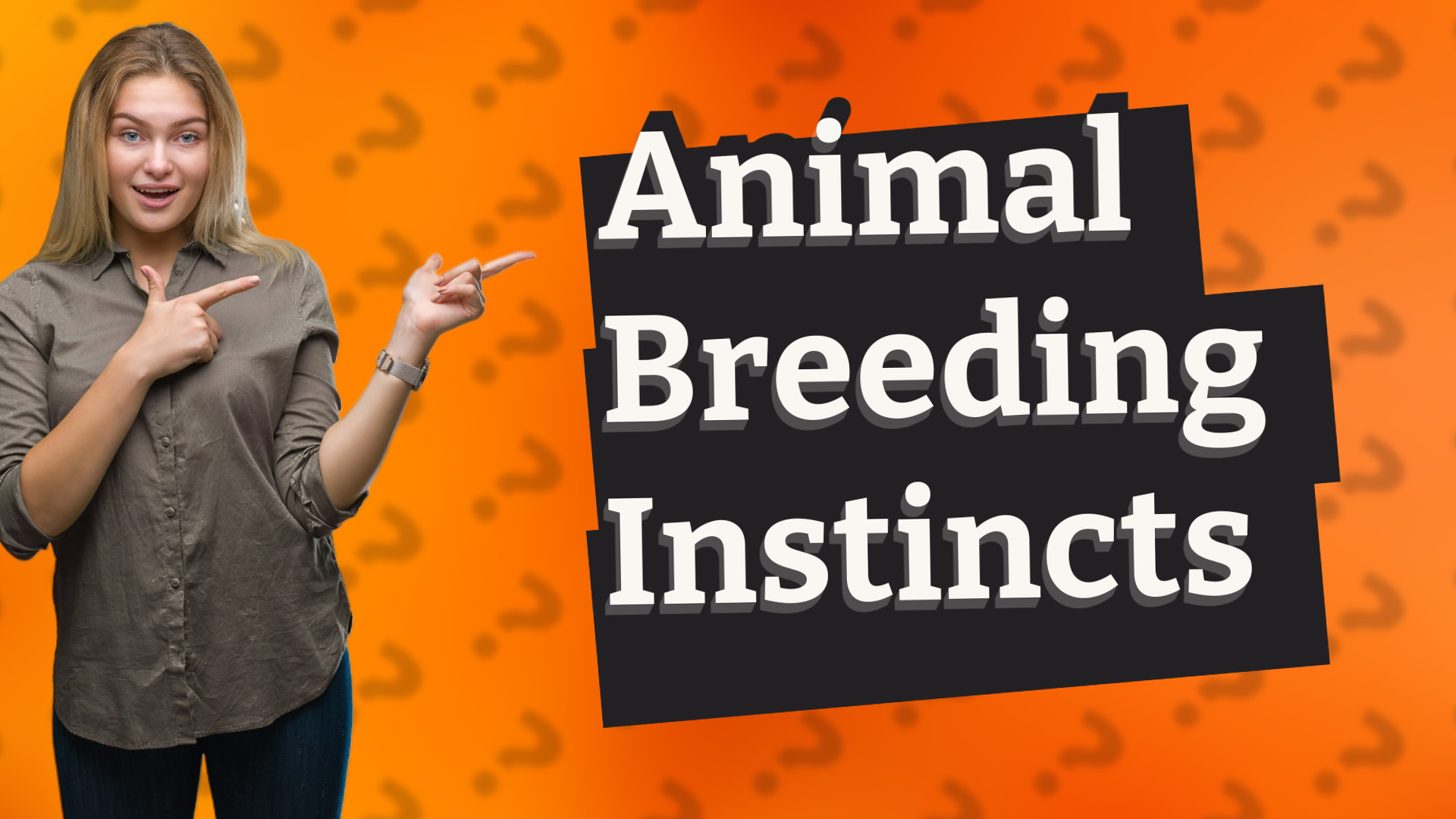 Animal Breeding Instincts