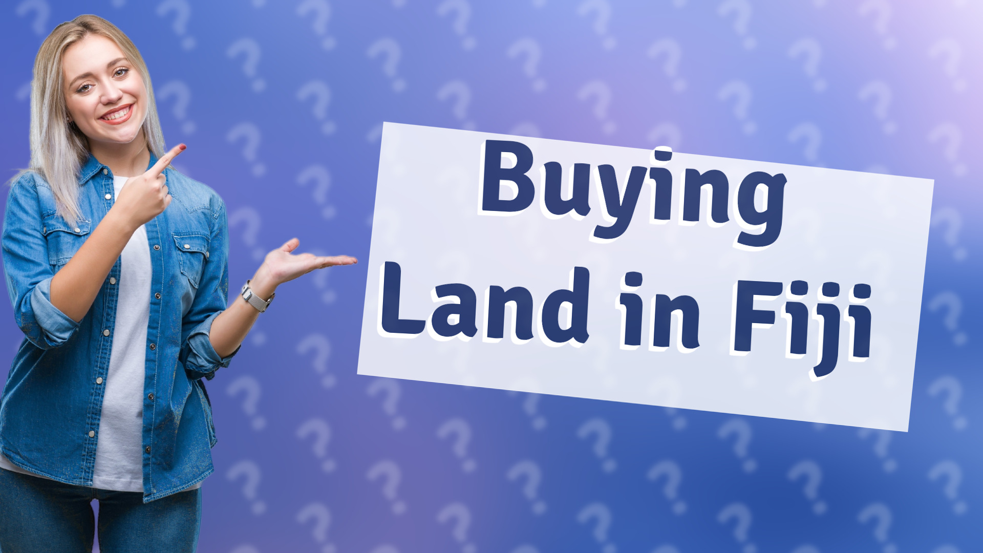 Buying Land in Fiji