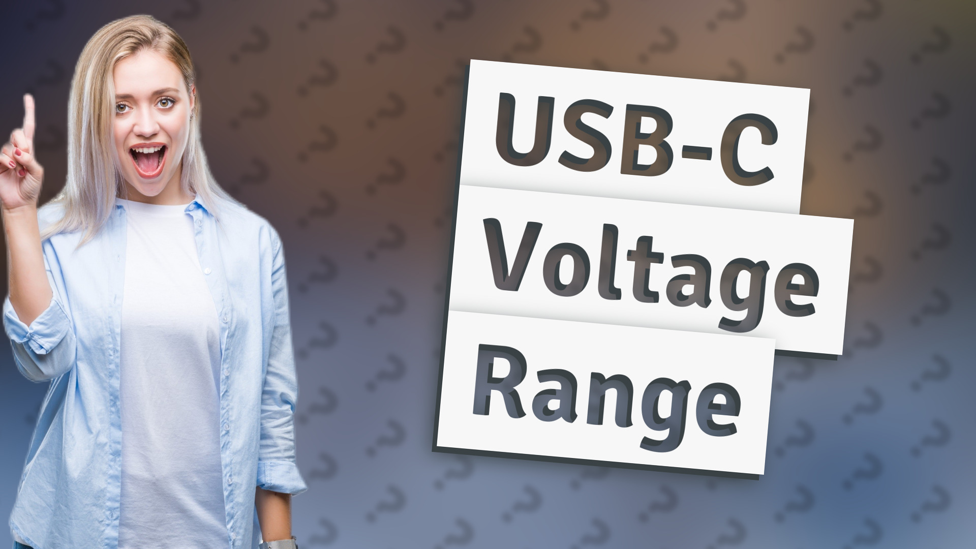 USB-C Voltage Range