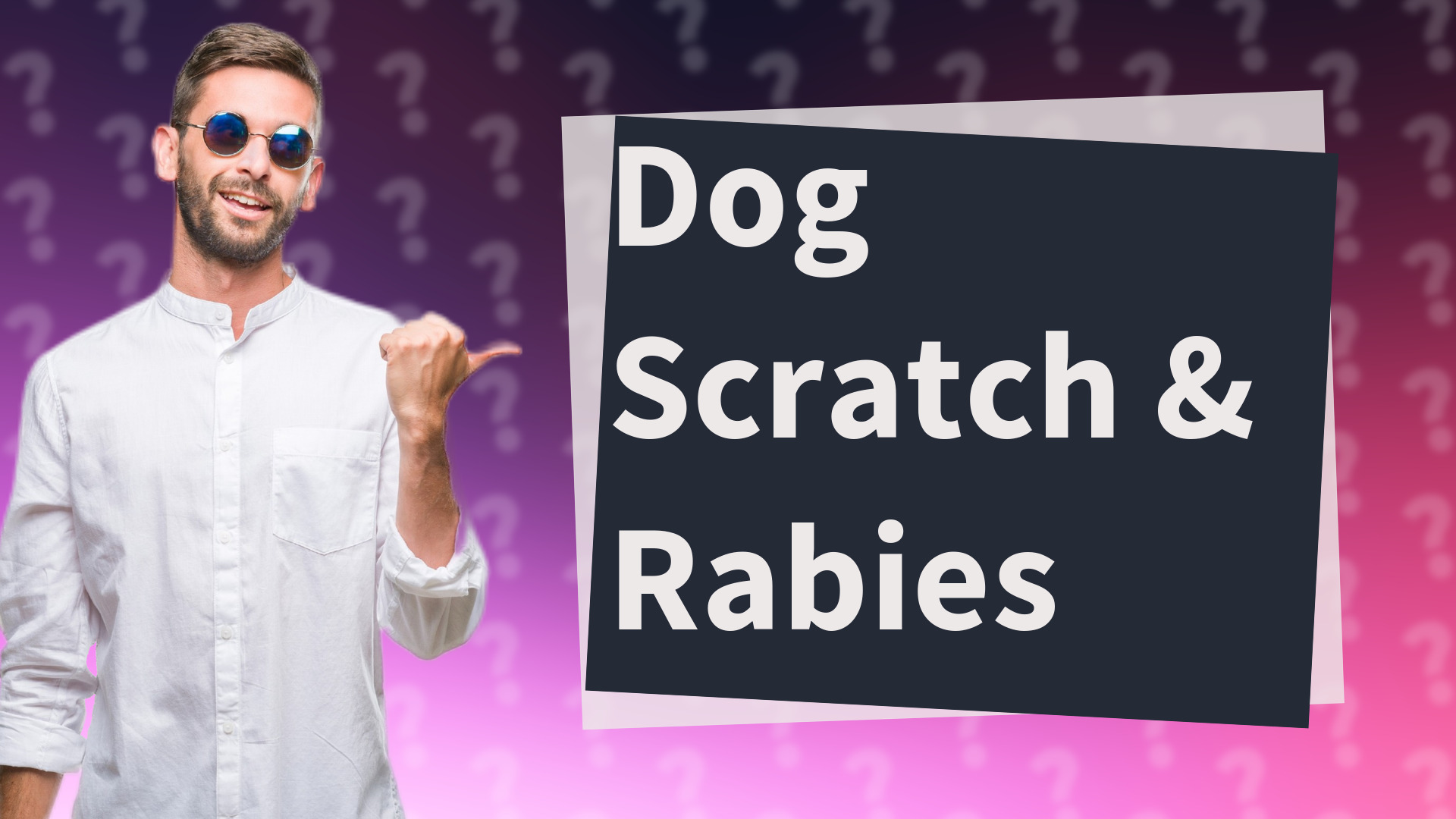 Dog Scratch & Rabies