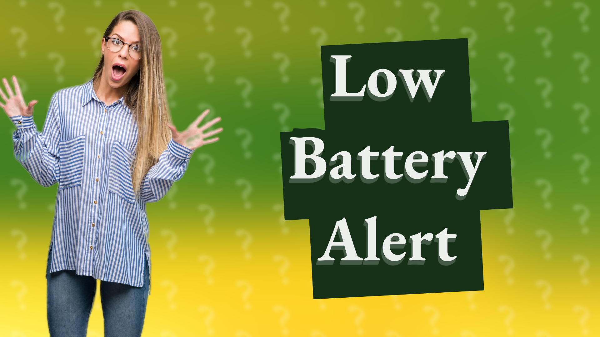 Low Battery Alert