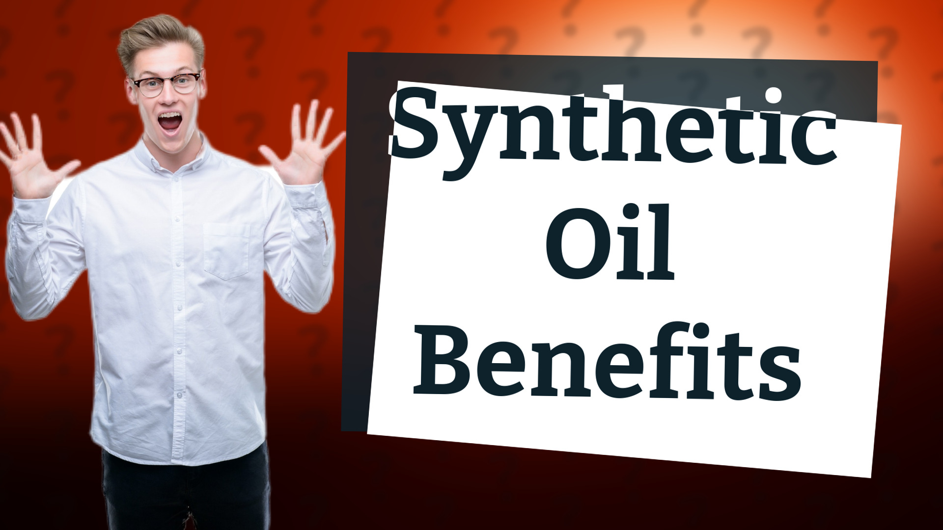 Synthetic Oil Benefits
