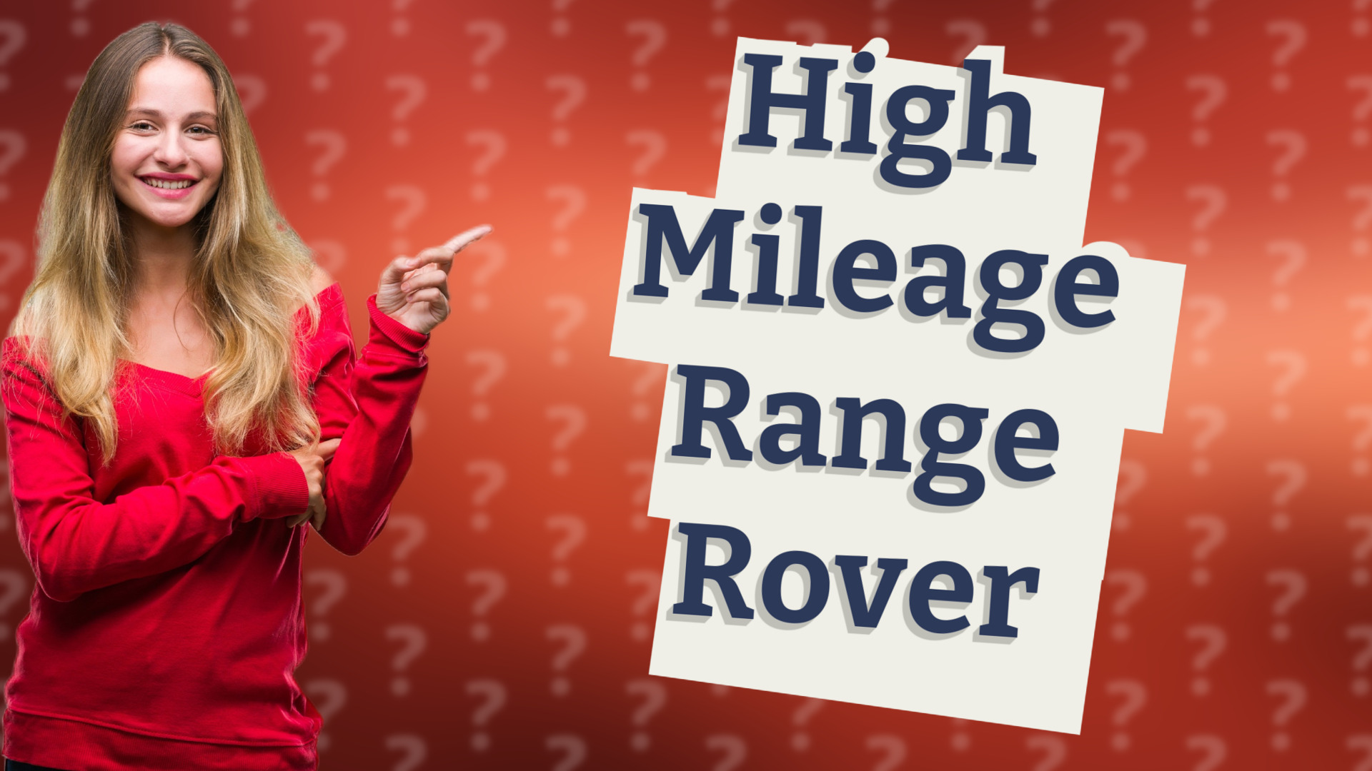 High Mileage Range Rover
