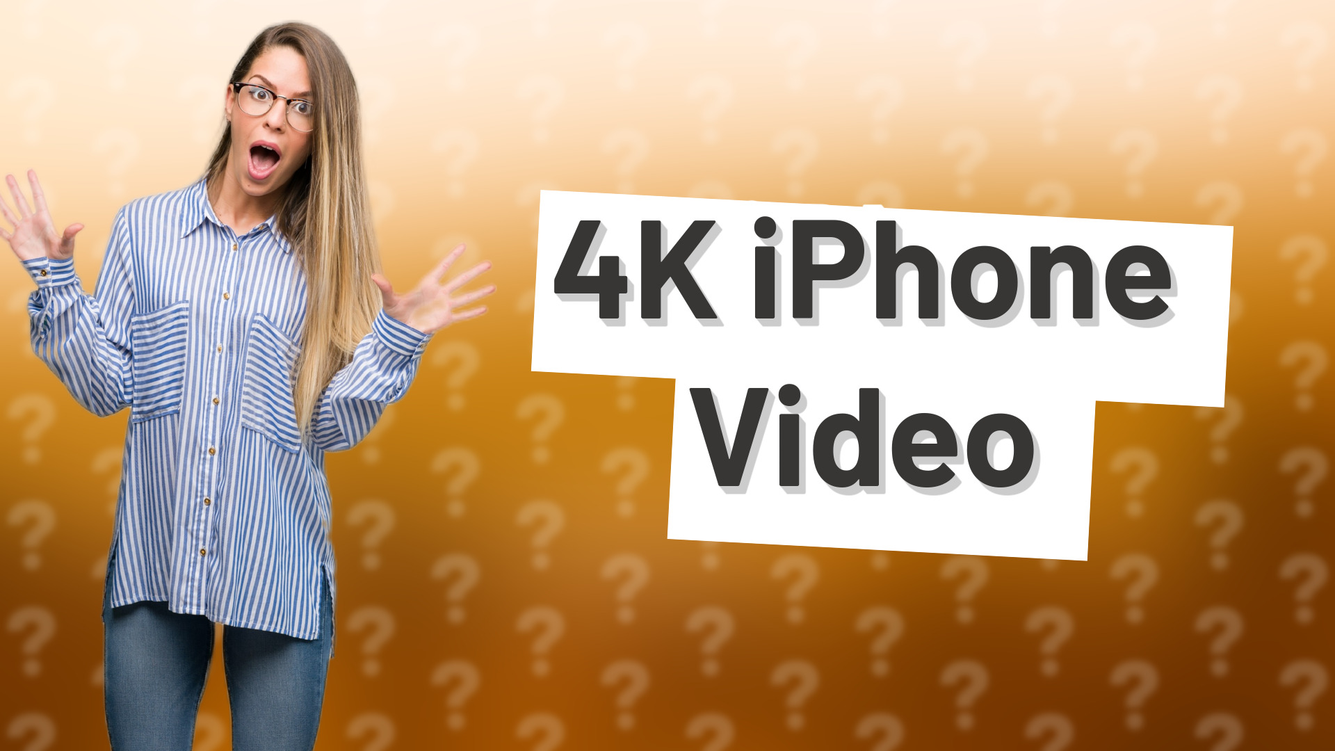 4K iPhone Video