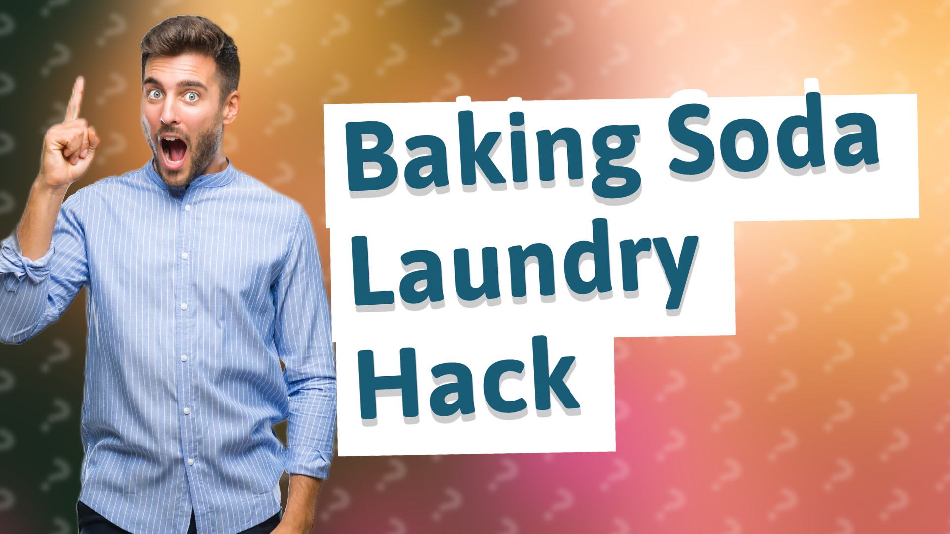 Baking Soda Laundry Hack