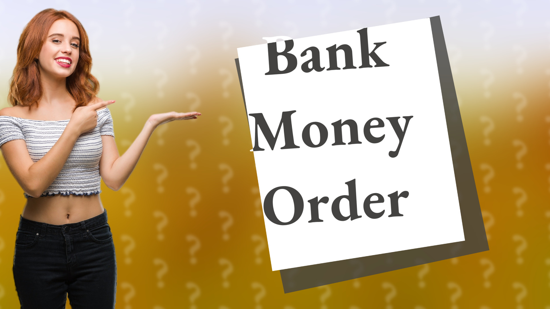 Bank Money Order