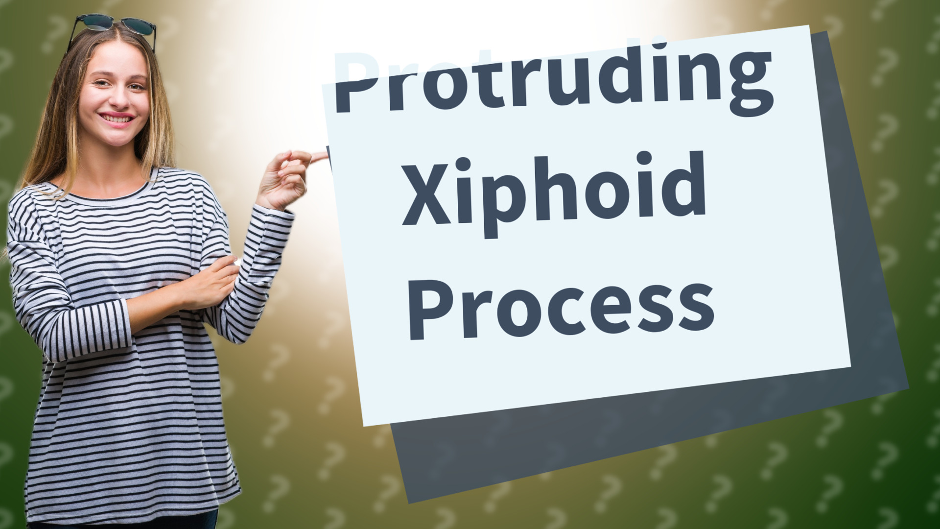 Protruding Xiphoid Process