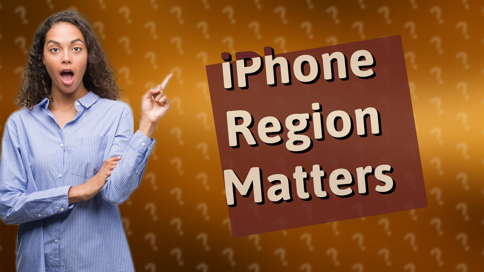 iPhone Region Matters